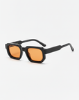 Lunettes orange fond harmonisé
